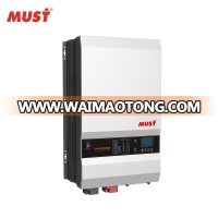 MUST EP3000 Solar charge mppt 60A 120A solar inverter 10kw Pure sine wave power inverter