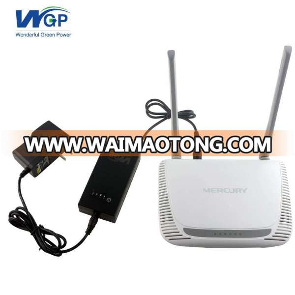 WGP China factory online ups product home lighting mini 12V ups kit long working backup time mini ups 12 volt for network device